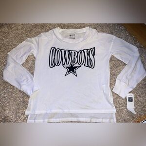NFL Dallas Cowboys White Shirt size S NWT